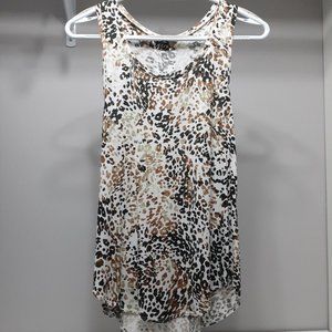 Leopard Print Sleeveless Top